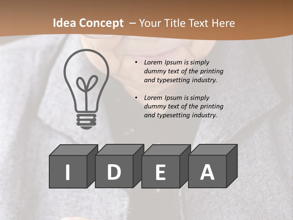 Eyeglasses Kind Respect PowerPoint Template