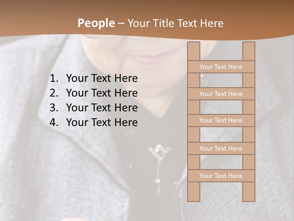 Eyeglasses Kind Respect PowerPoint Template