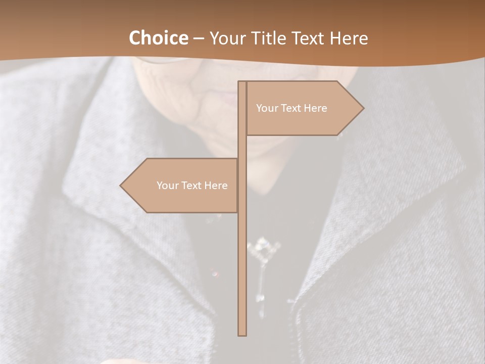 Eyeglasses Kind Respect PowerPoint Template