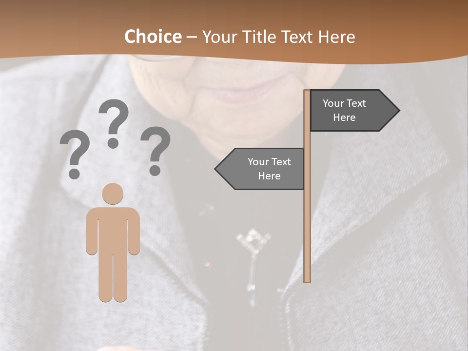Eyeglasses Kind Respect PowerPoint Template