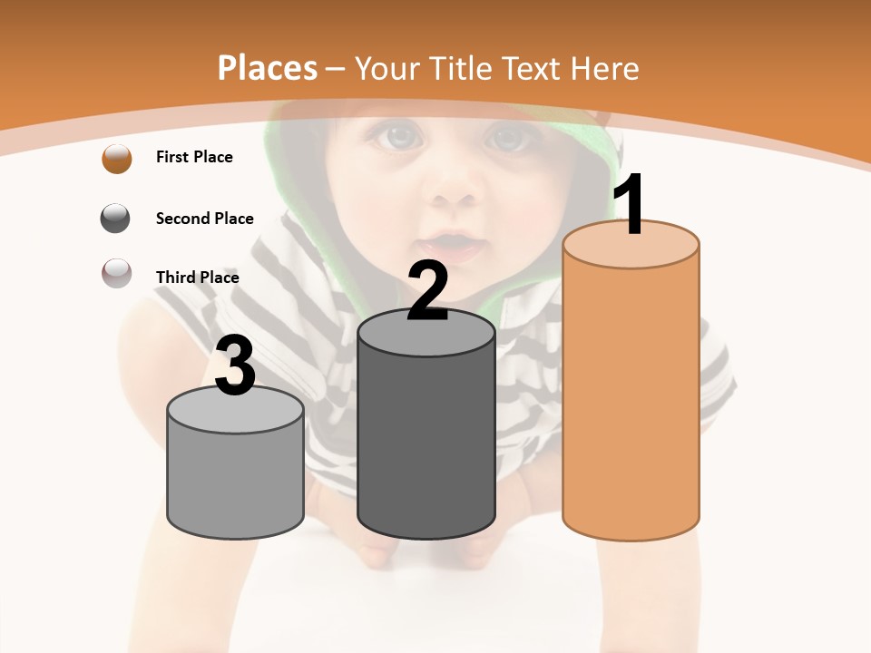 Love Infant Pretty PowerPoint Template