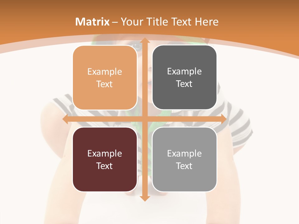 Love Infant Pretty PowerPoint Template