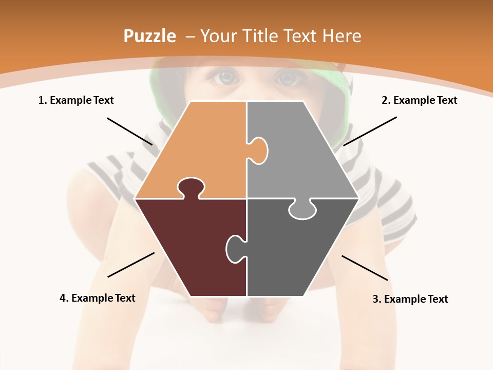 Love Infant Pretty PowerPoint Template