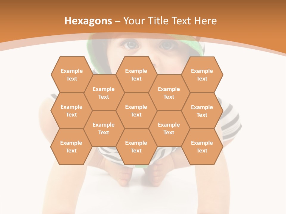 Love Infant Pretty PowerPoint Template