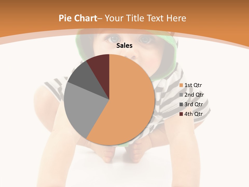 Love Infant Pretty PowerPoint Template