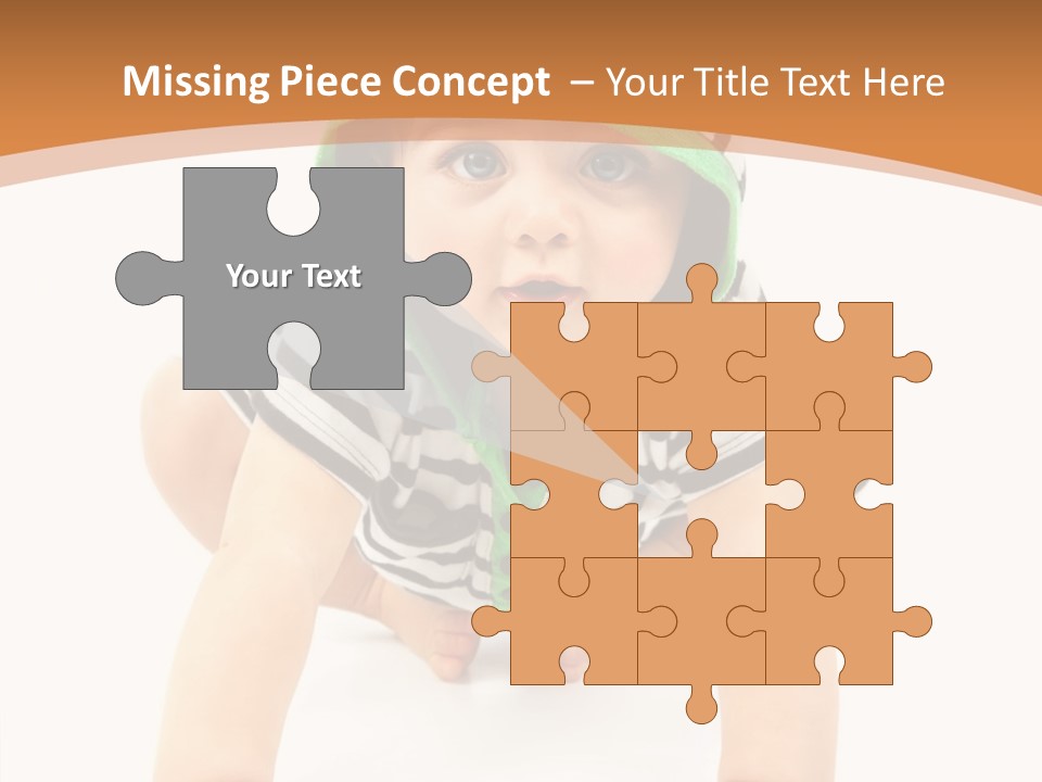 Love Infant Pretty PowerPoint Template