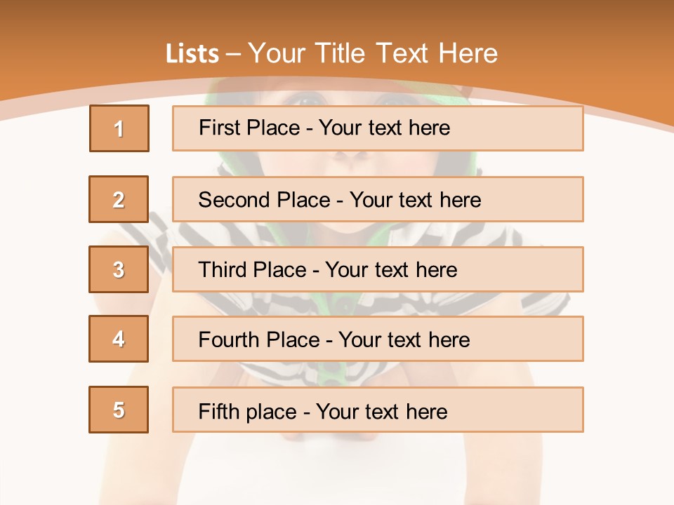 Love Infant Pretty PowerPoint Template