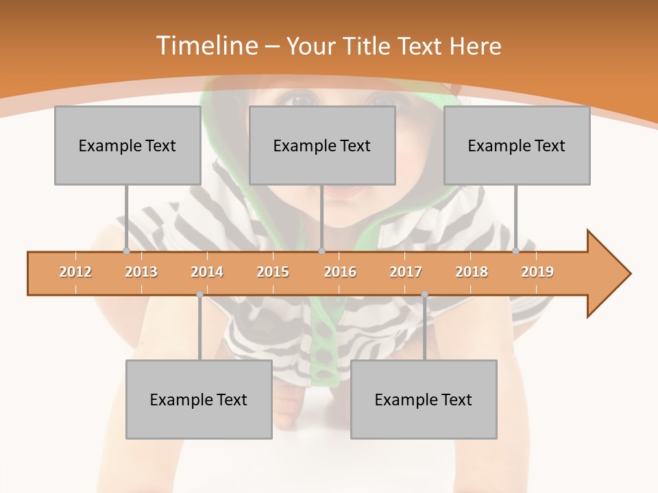 Love Infant Pretty PowerPoint Template
