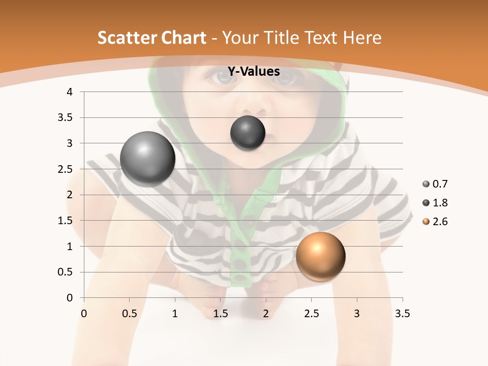 Love Infant Pretty PowerPoint Template