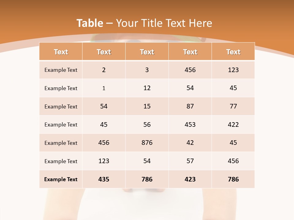 Love Infant Pretty PowerPoint Template