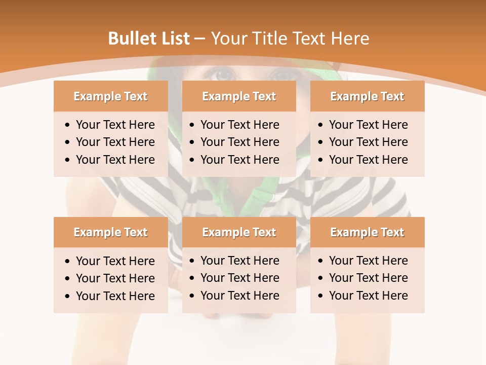 Love Infant Pretty PowerPoint Template