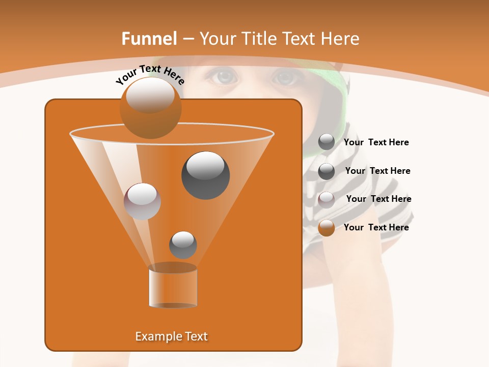 Love Infant Pretty PowerPoint Template