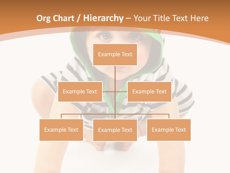 Love Infant Pretty PowerPoint Template