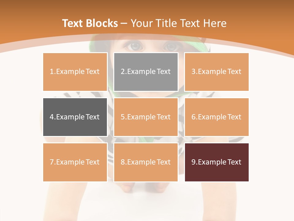 Love Infant Pretty PowerPoint Template