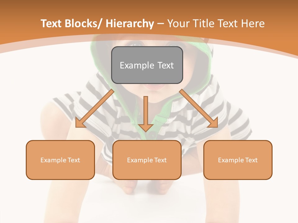 Love Infant Pretty PowerPoint Template