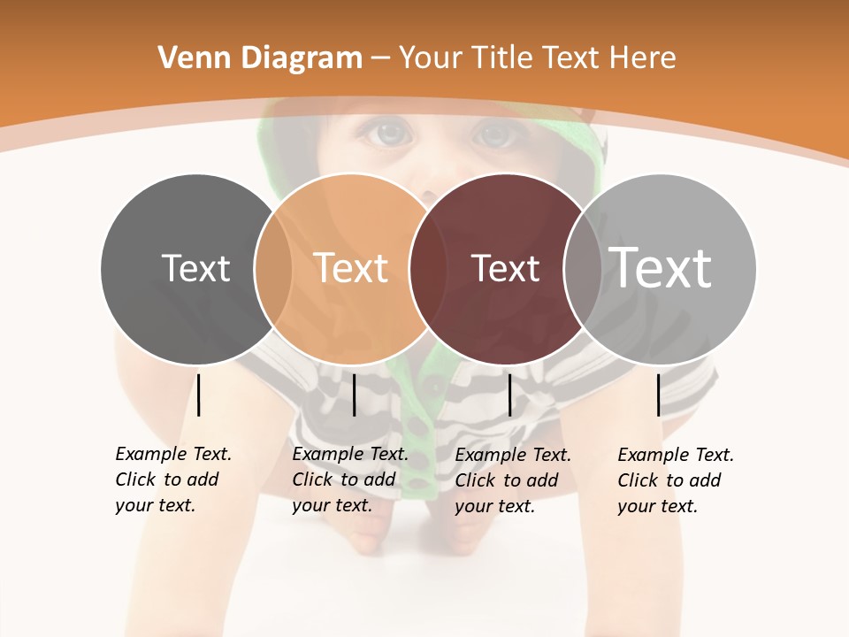 Love Infant Pretty PowerPoint Template