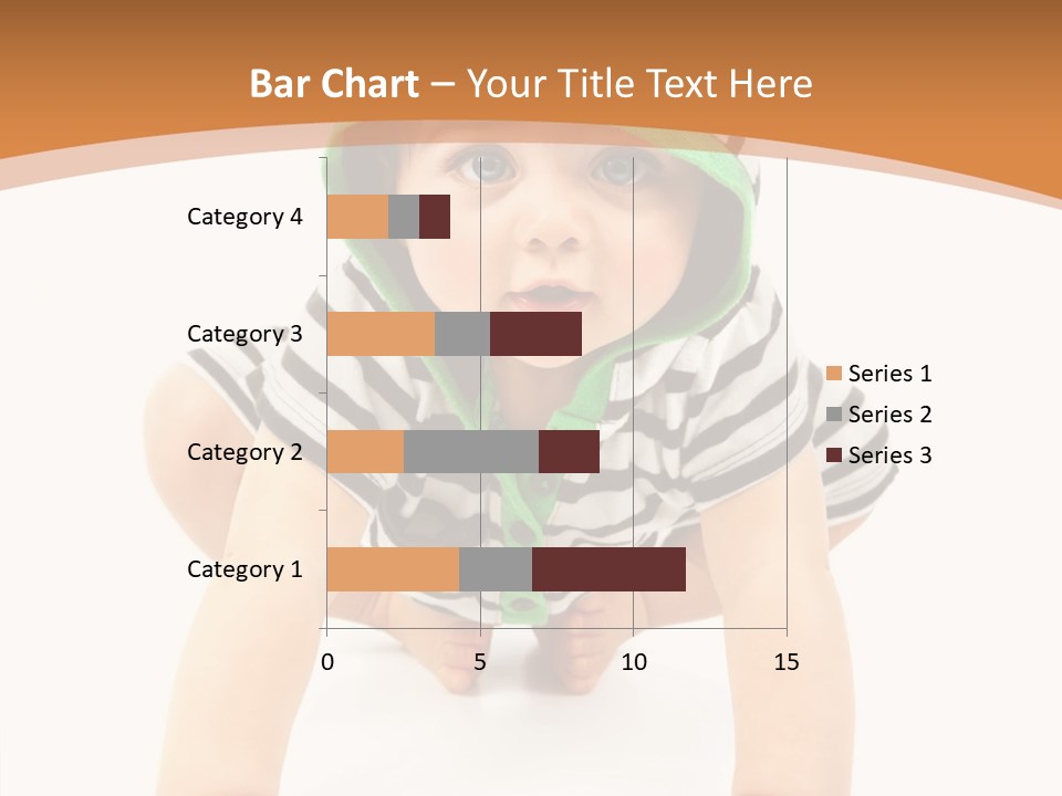 Love Infant Pretty PowerPoint Template