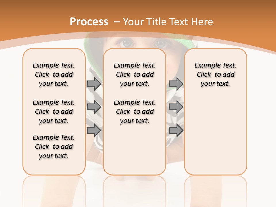 Love Infant Pretty PowerPoint Template