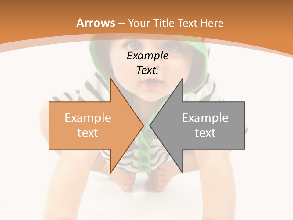 Love Infant Pretty PowerPoint Template