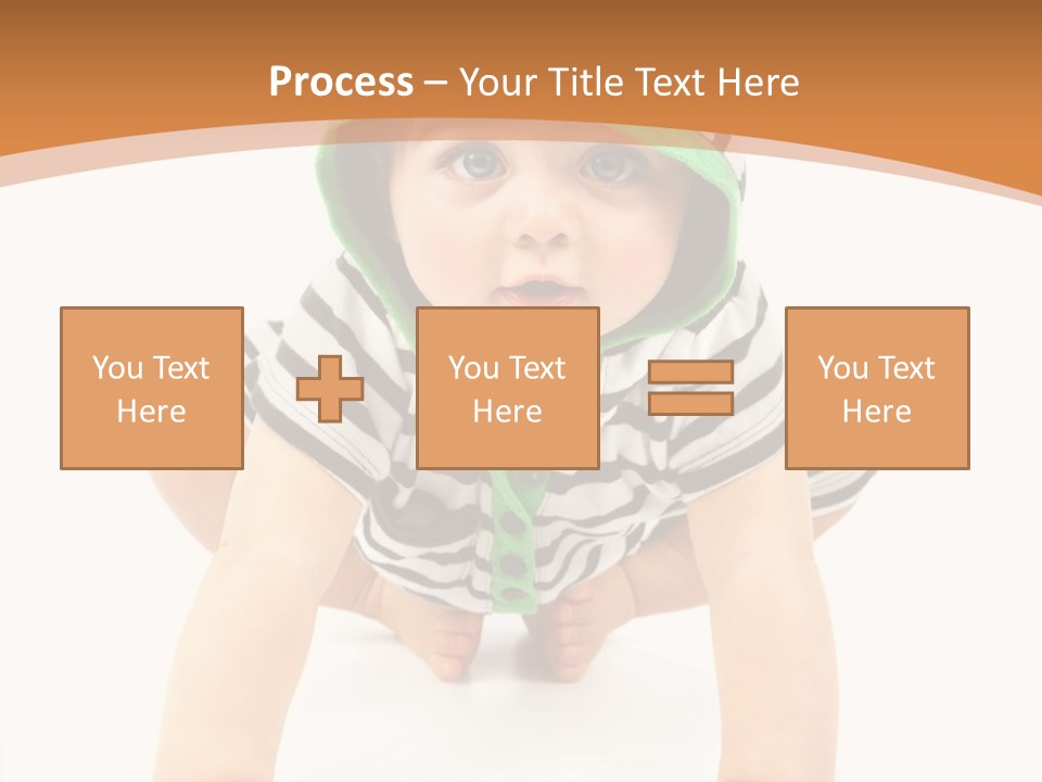 Love Infant Pretty PowerPoint Template