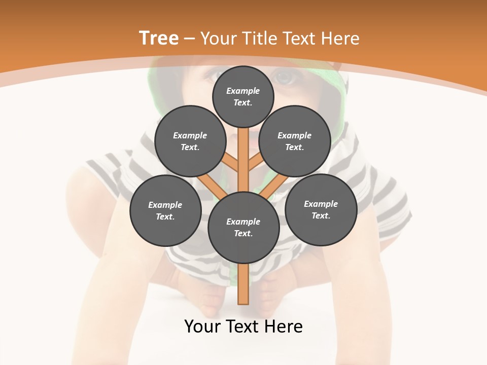 Love Infant Pretty PowerPoint Template