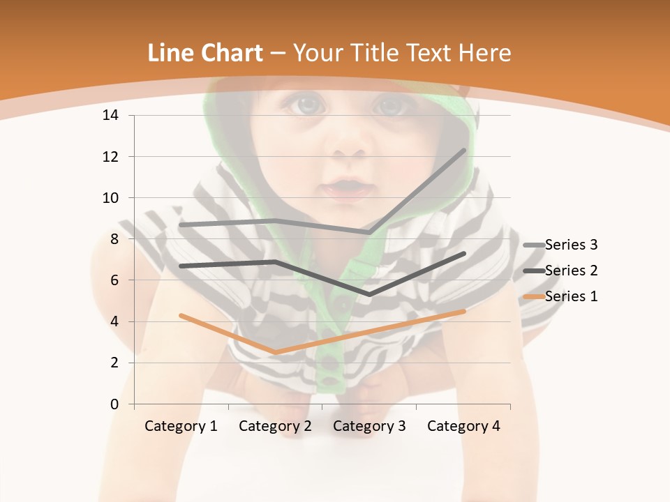 Love Infant Pretty PowerPoint Template