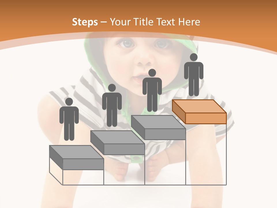 Love Infant Pretty PowerPoint Template