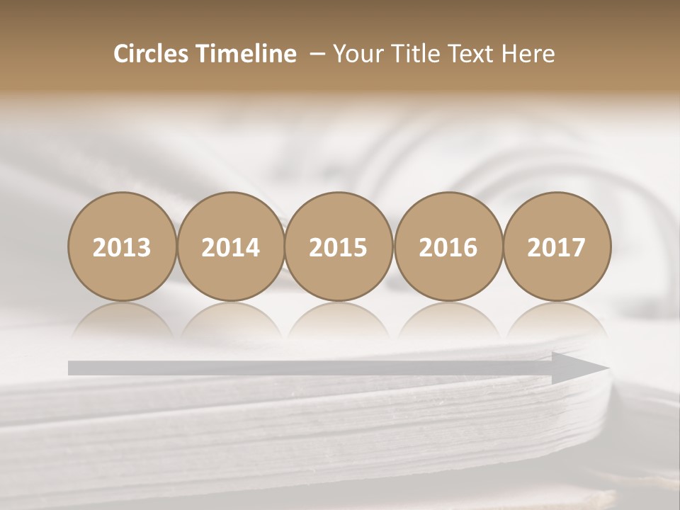 Spiral Notebook Sheet Book PowerPoint Template