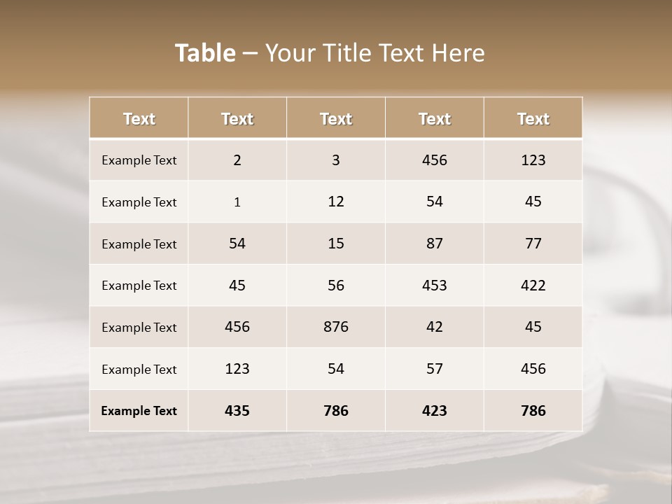 Spiral Notebook Sheet Book PowerPoint Template