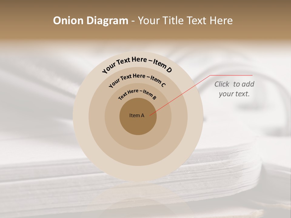 Spiral Notebook Sheet Book PowerPoint Template