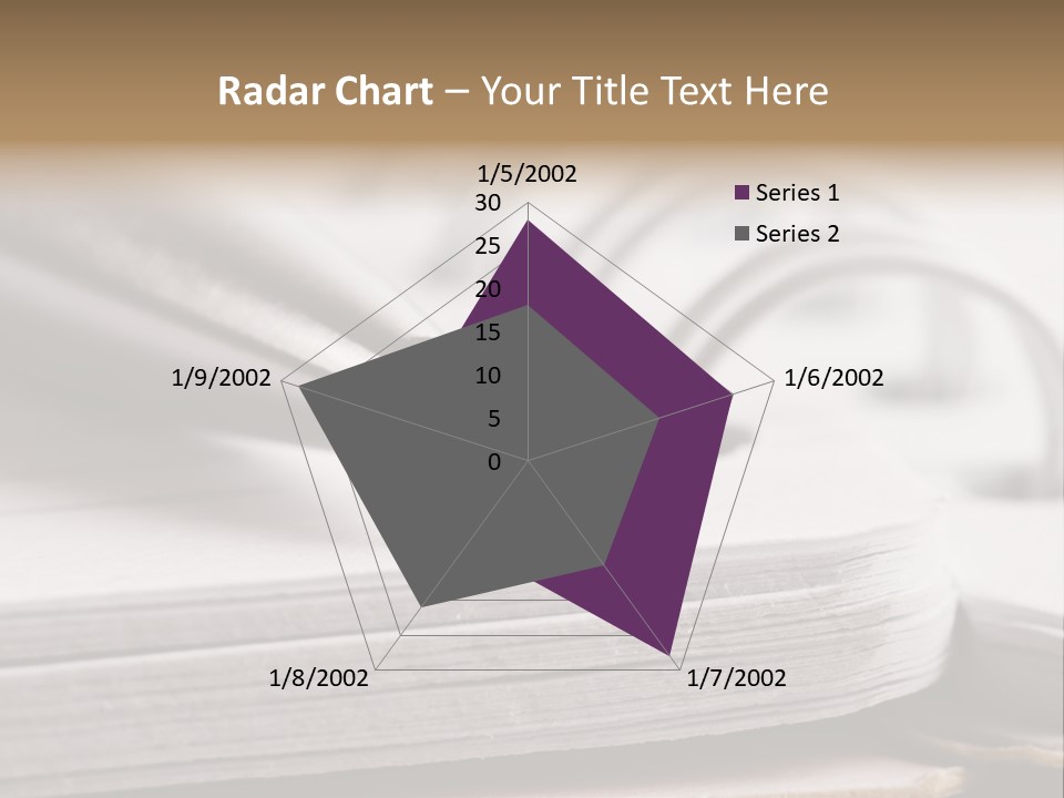 Spiral Notebook Sheet Book PowerPoint Template