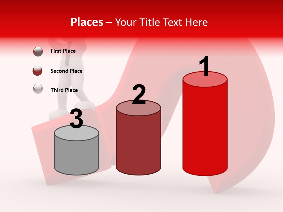 Sign Puppet Decision PowerPoint Template