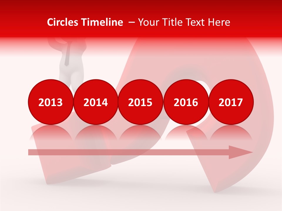 Sign Puppet Decision PowerPoint Template