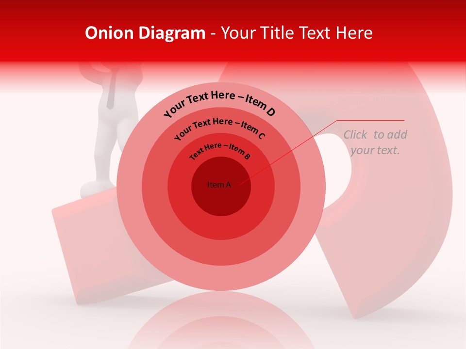 Sign Puppet Decision PowerPoint Template