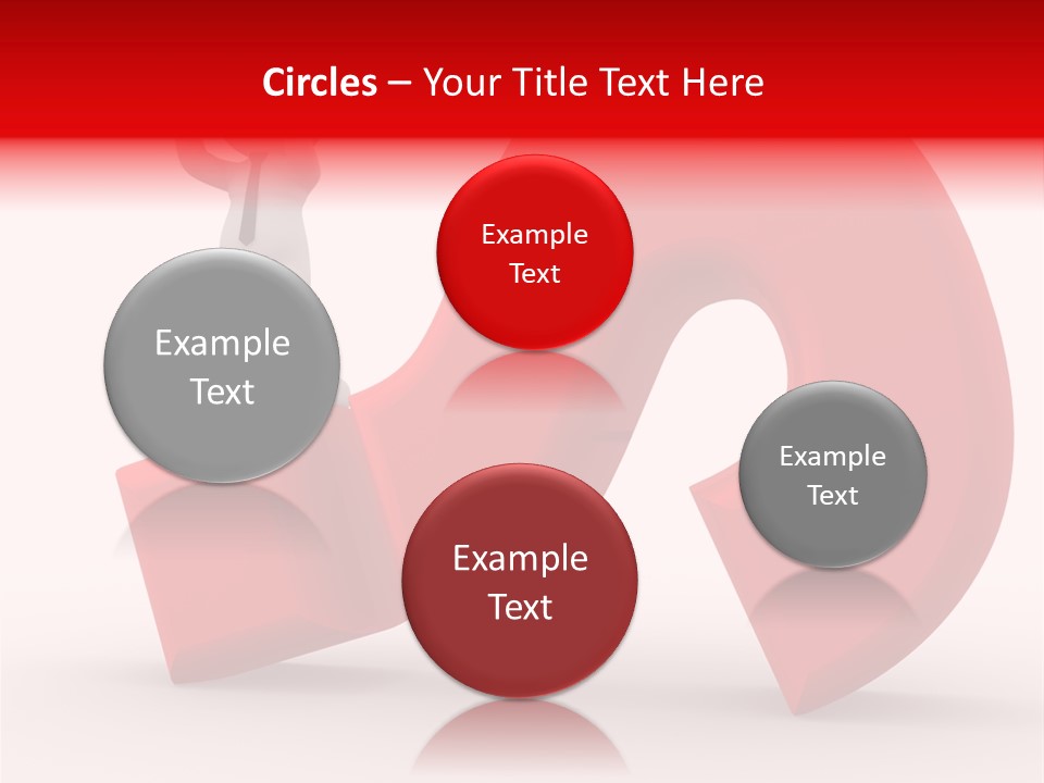 Sign Puppet Decision PowerPoint Template