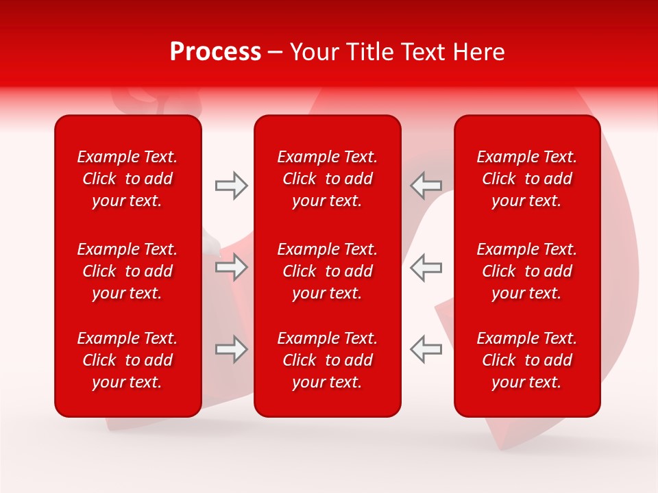 Sign Puppet Decision PowerPoint Template