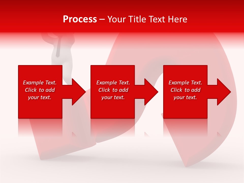 Sign Puppet Decision PowerPoint Template