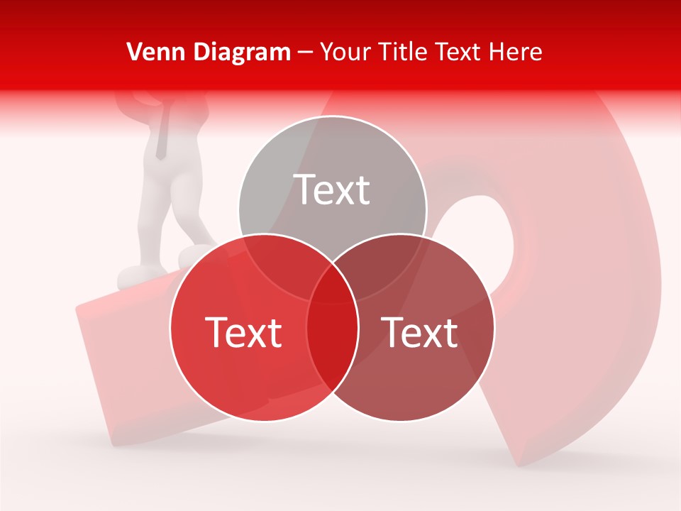 Sign Puppet Decision PowerPoint Template