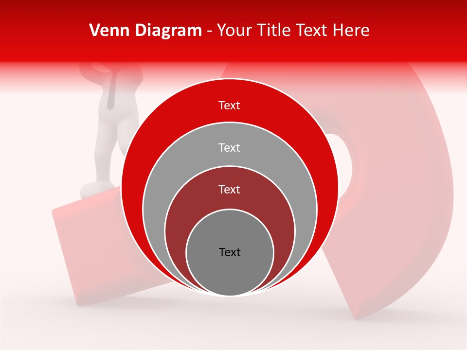 Sign Puppet Decision PowerPoint Template
