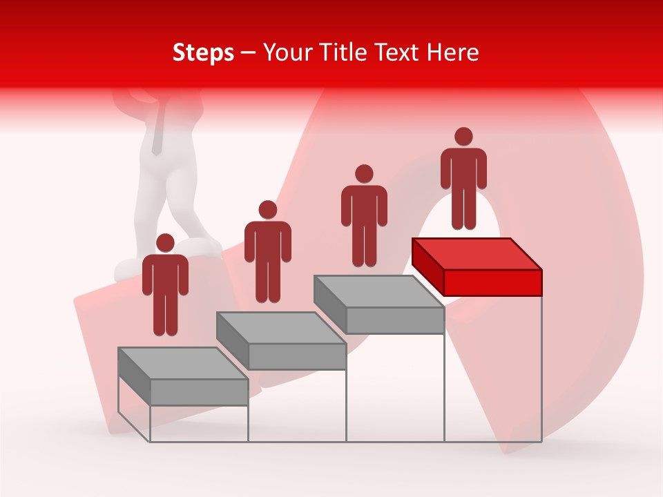 Sign Puppet Decision PowerPoint Template