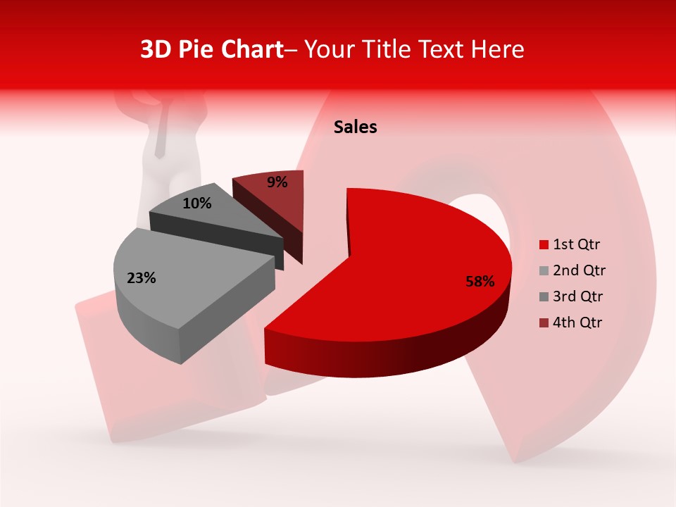 Sign Puppet Decision PowerPoint Template