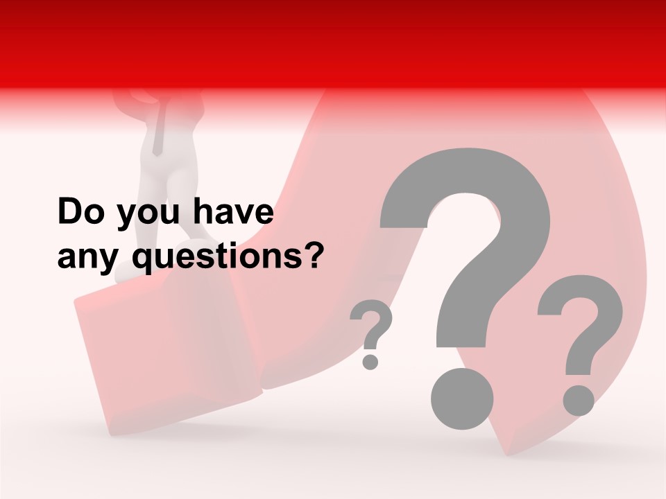 Sign Puppet Decision PowerPoint Template