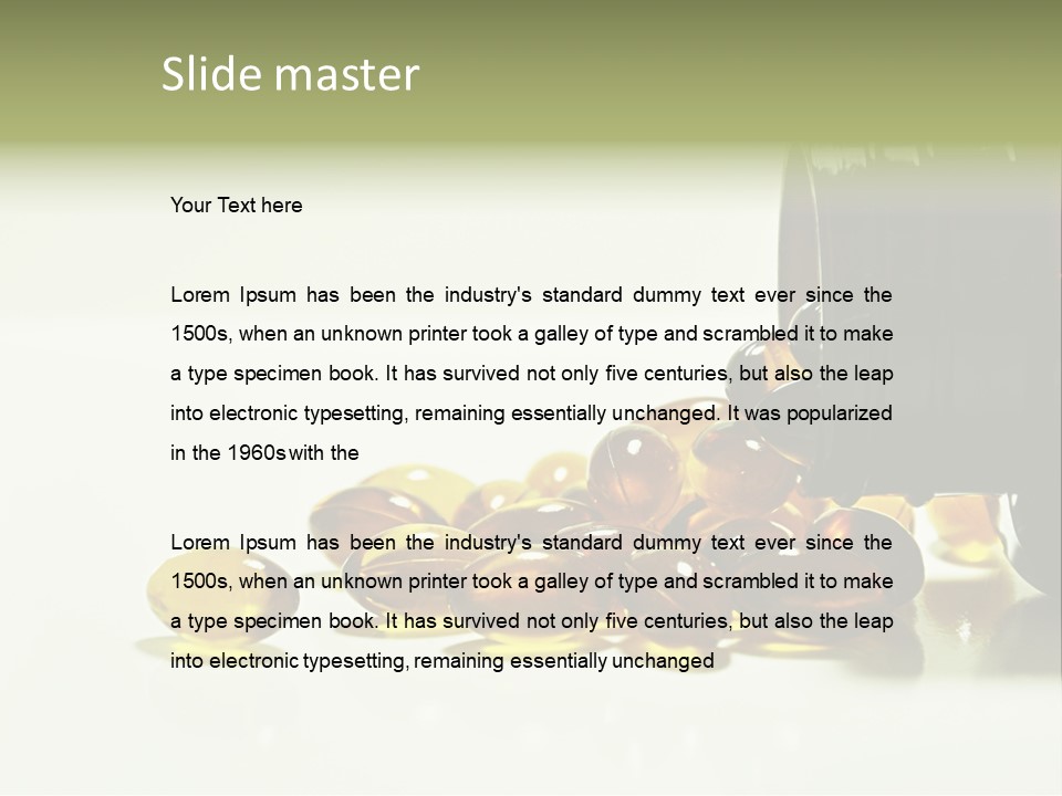 Care Tablet Background PowerPoint Template