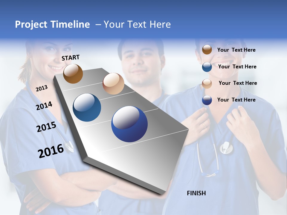 Oncologist Care Smile PowerPoint Template