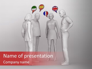 Group Learning Ideas PowerPoint Template