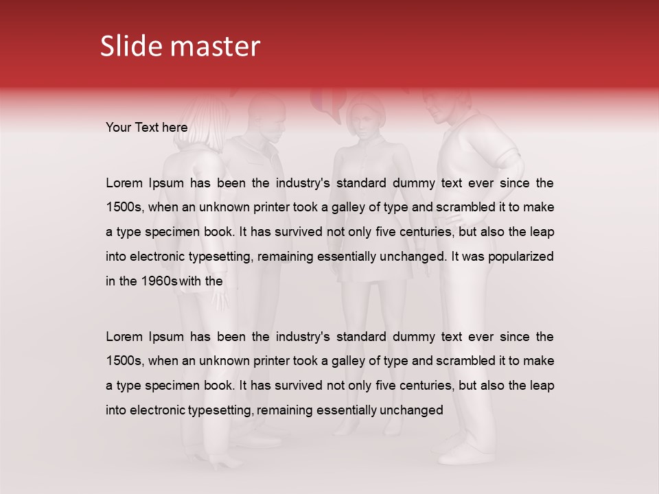 Group Learning Ideas PowerPoint Template