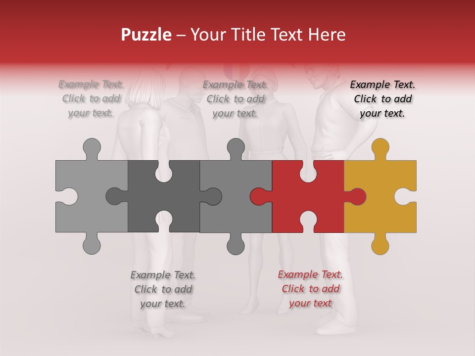 Group Learning Ideas PowerPoint Template