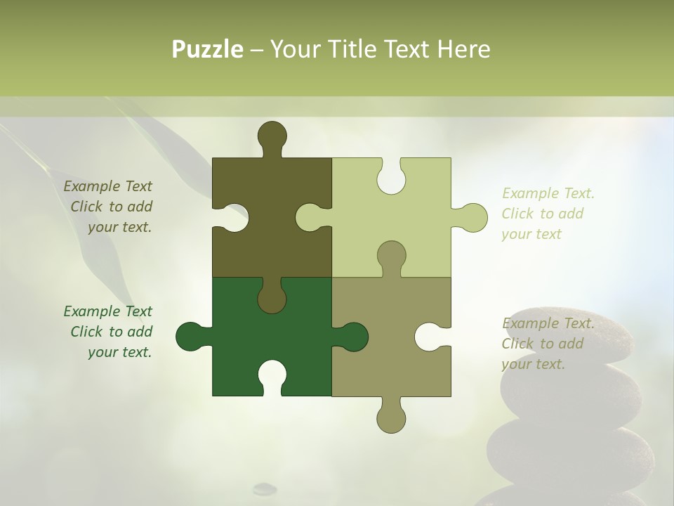 Outdoors Art Foliage PowerPoint Template