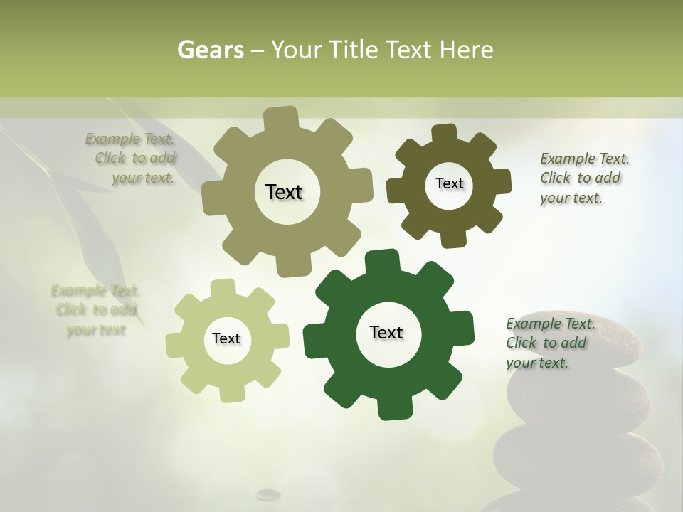 Outdoors Art Foliage PowerPoint Template