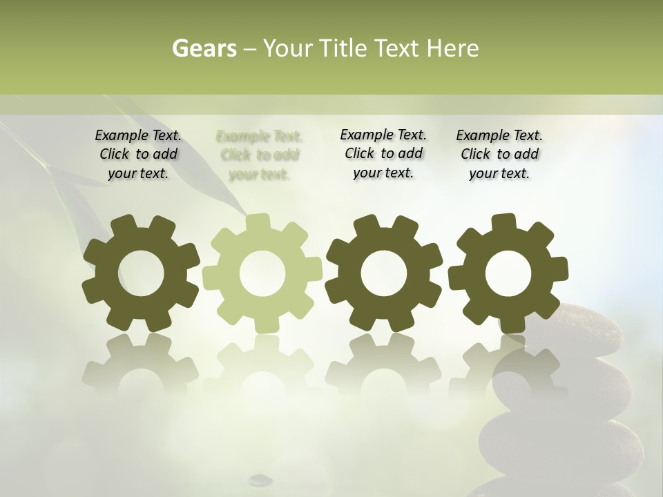 Outdoors Art Foliage PowerPoint Template